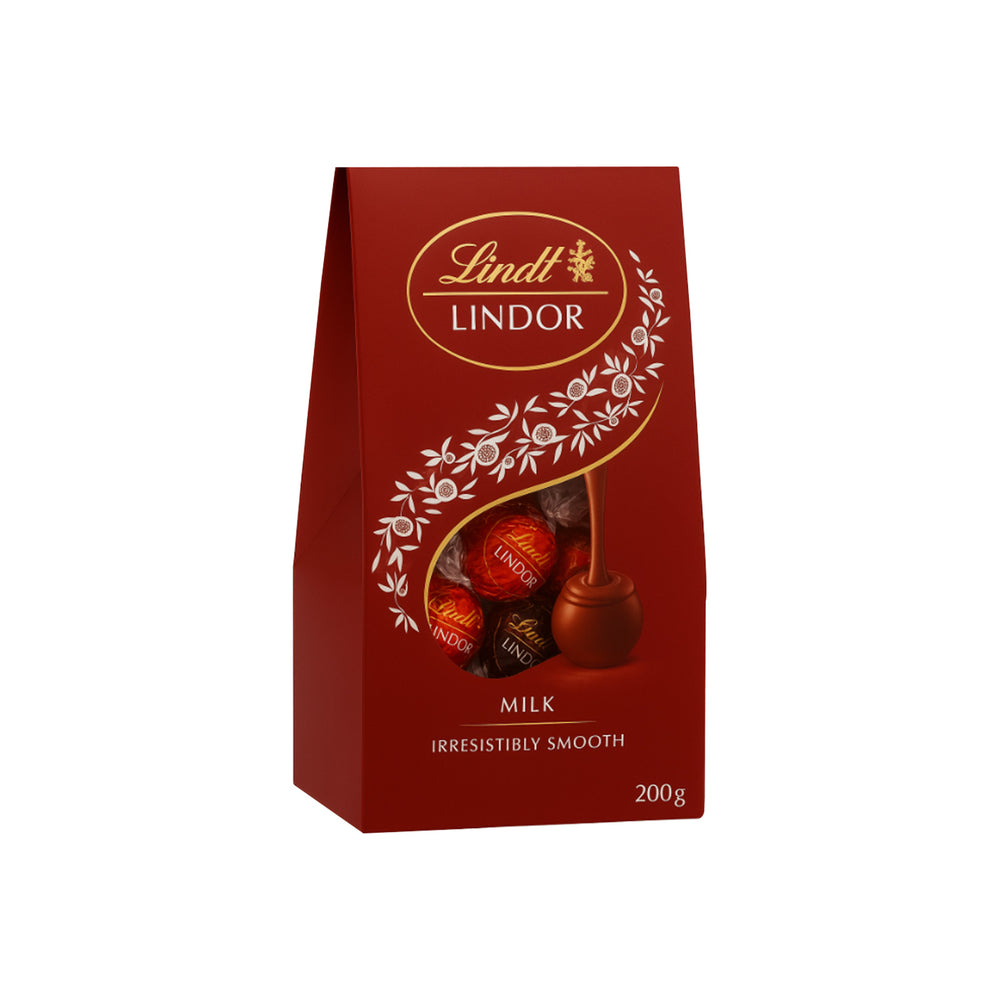 Lindt Lindor Cornet Milk Chocolate 200g