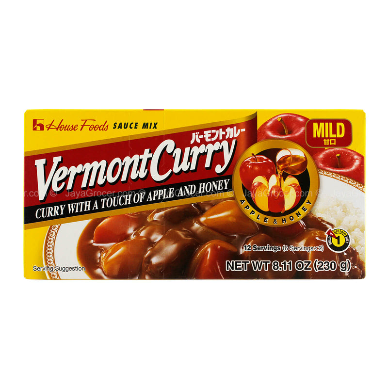 House Vermont Curry Sauce Mix (Mild) 250g
