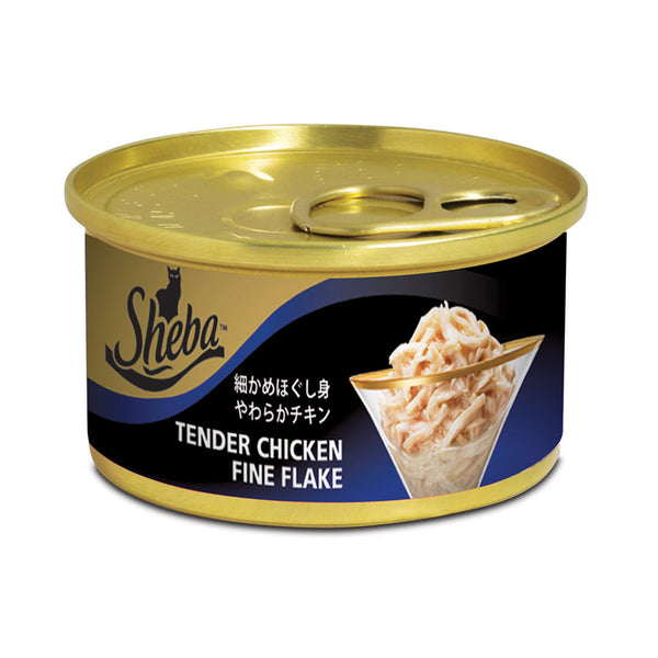 Sheba Cat Food (Tender Chicken Fine Flakes) 85g
