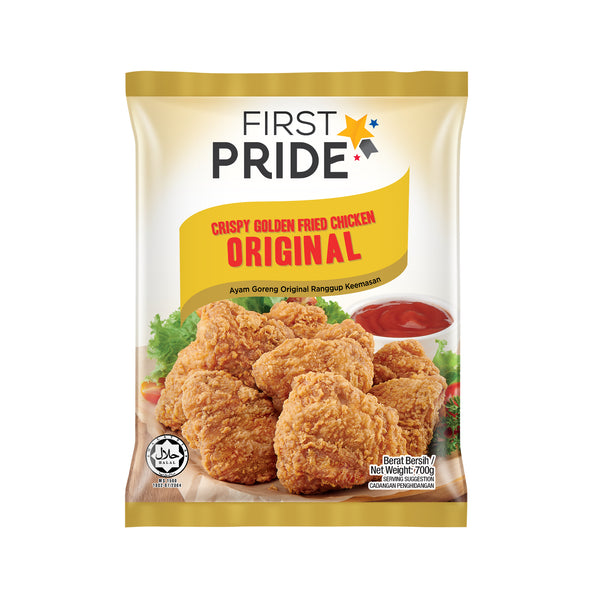 First Pride Crispy Golden Fried Chicken Original 750g (highest price)