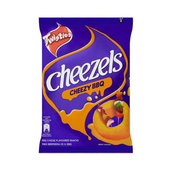Cheezels BBQ Cheese Flavoured Snack 60g (highest price)