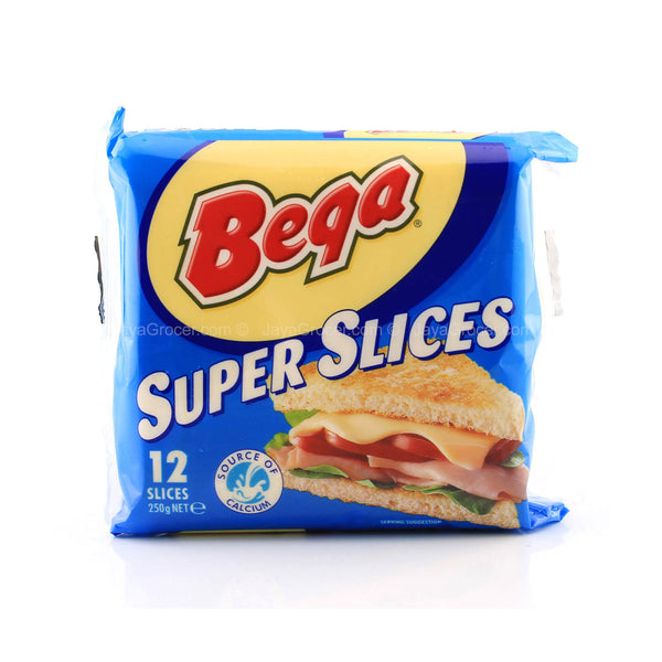 Bega Cheddar Chesse Super Slices 250g (highest price)