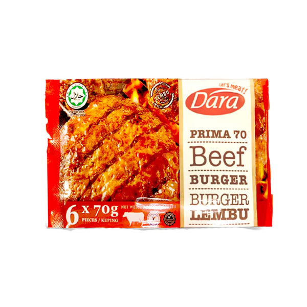 Dara Prima 70 Beef Burger 70g x 6 (highest price)