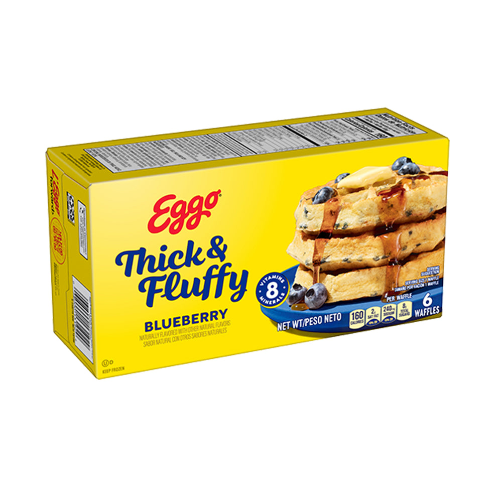 Kellogg’s Homestyle Eggo Blueberry Waffles 350g