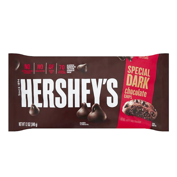 Hersheys Special Dark mildly Sweet Dark Chocolate Baking Chips 340g (highest price)