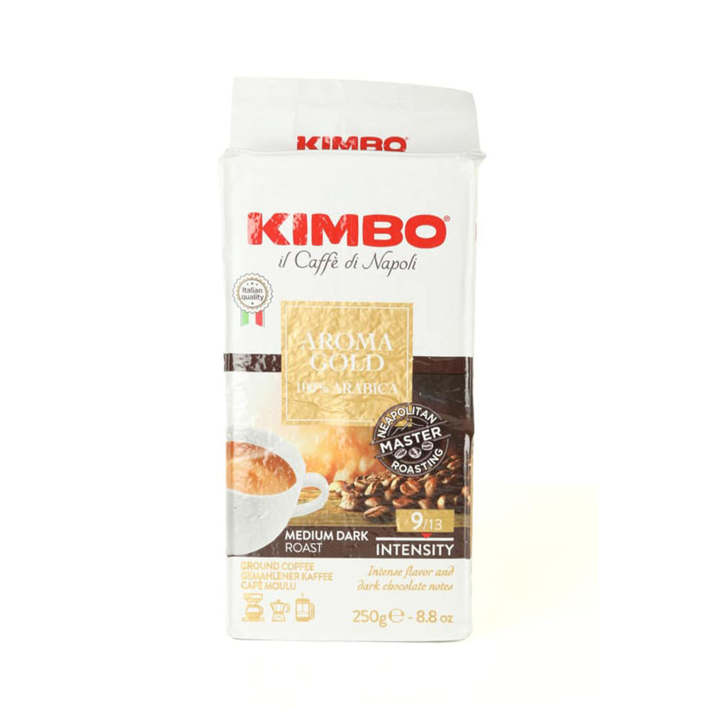 KIMBO AROMA GOLD 100% ARABICA GROUND 250G *1