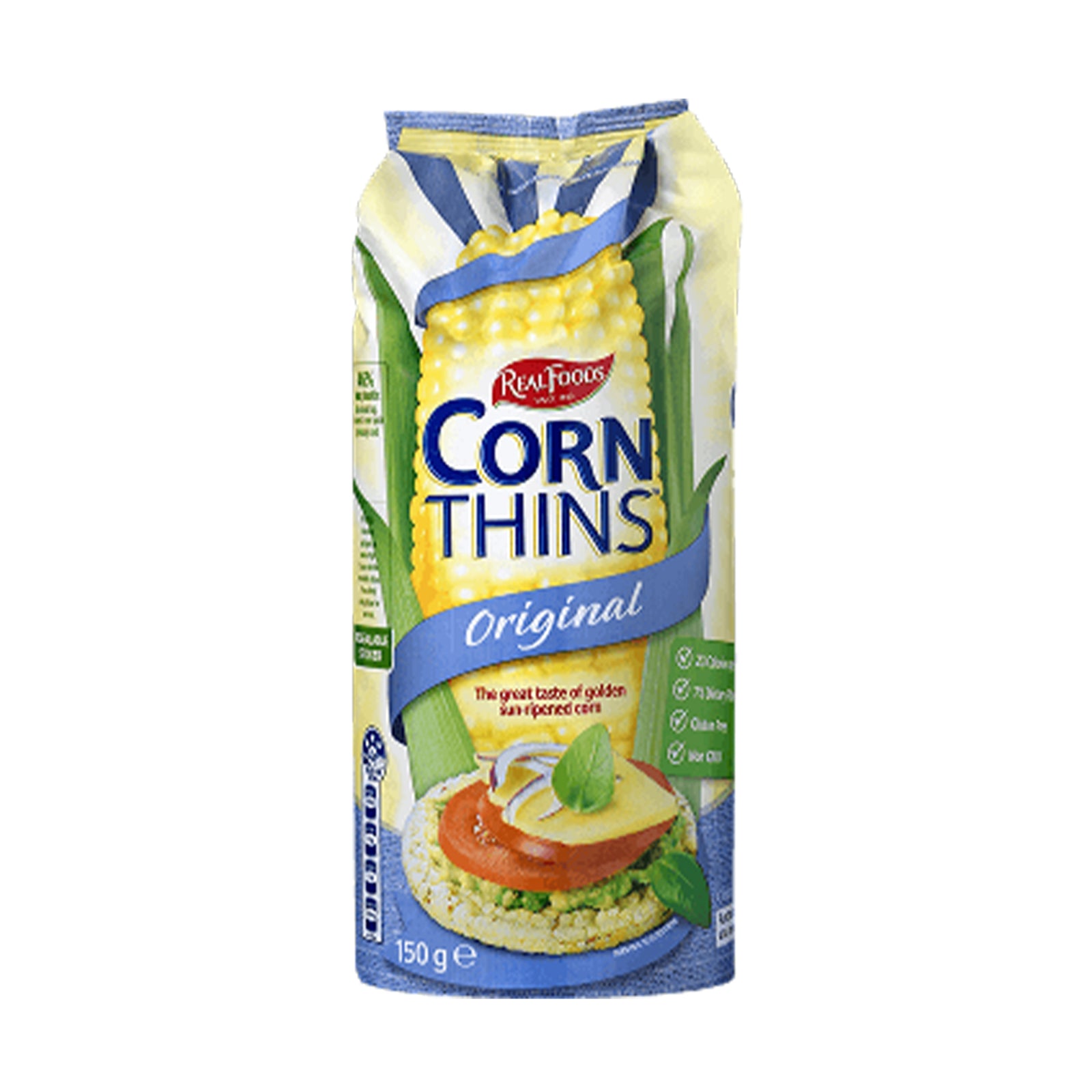 Real Foods Original Corn Thins 150g
