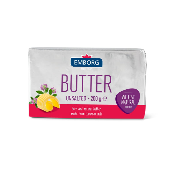 Emborg Unsalted Butter 200g (highest price)