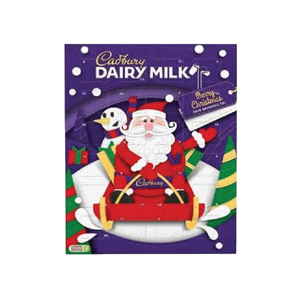 Cadbury Dairy Milk Advent Calendar 90g (highest price)