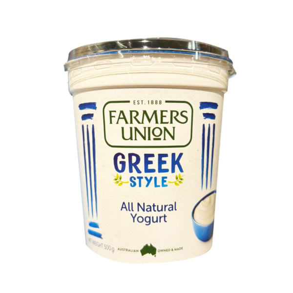 Farmers Union Greek Style Natural Yogurt 500g (highest price)