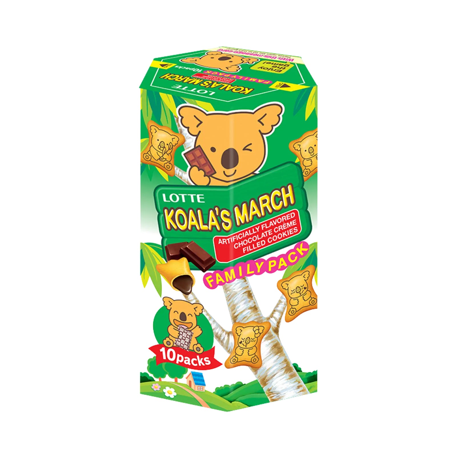 Lotte Koala's March Biscuit with Chocolate Filling 195g