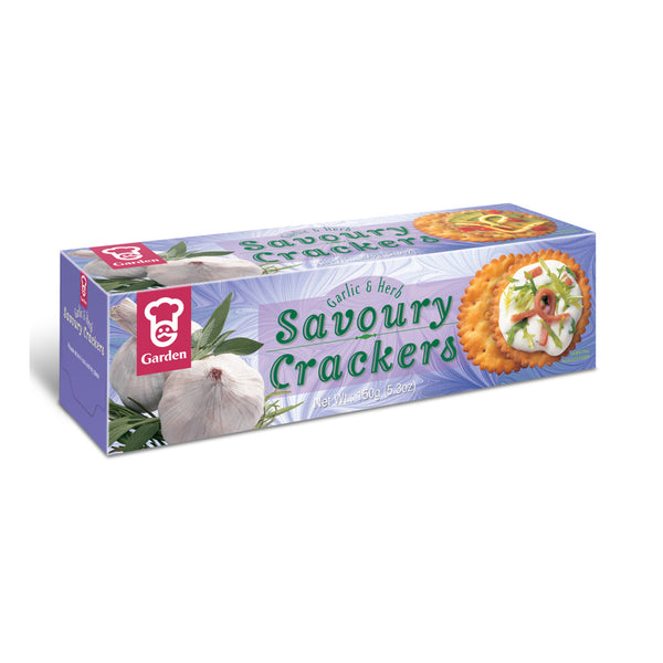 Garden Garlic & Herb Savoury Crackers 150g (highest price)