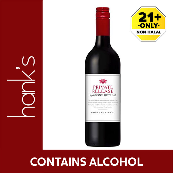 Rawsons Retreat Penfolds Private Release Shiraz Cabernet 750ml (highest price)