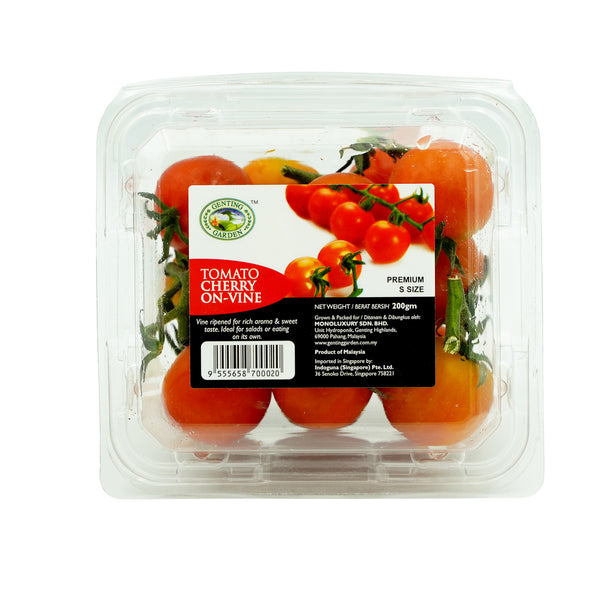Genting Garden On Vine Cherry Tomato (Malaysia) 200g (highest price)