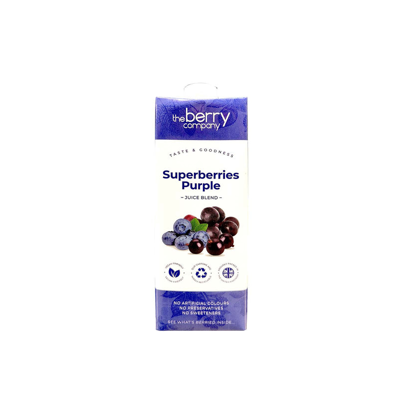 The Berry Company Superberries Purple Fruit Juice 1L