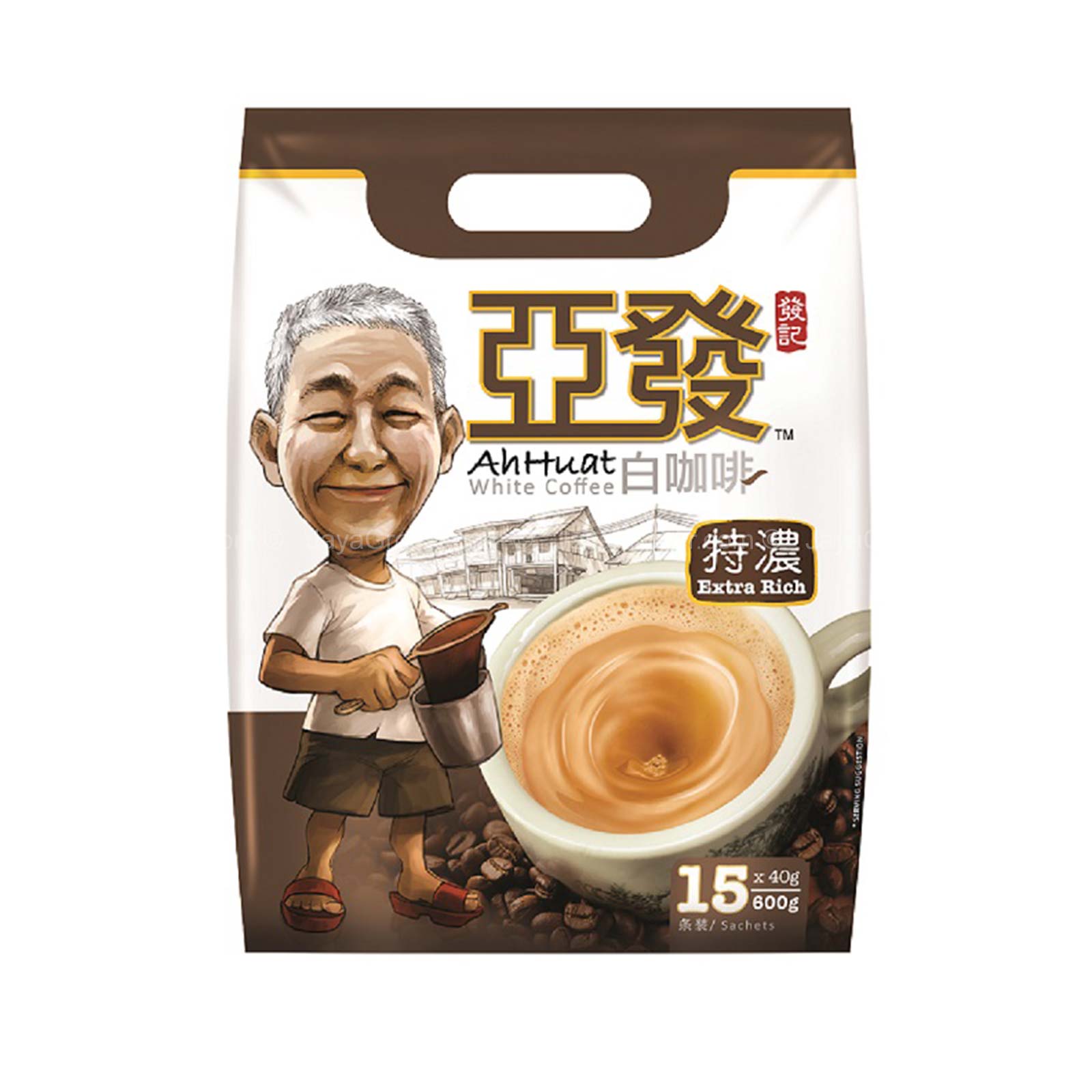 Ah Huat Extra Rich Instant Coffee 36g x 15