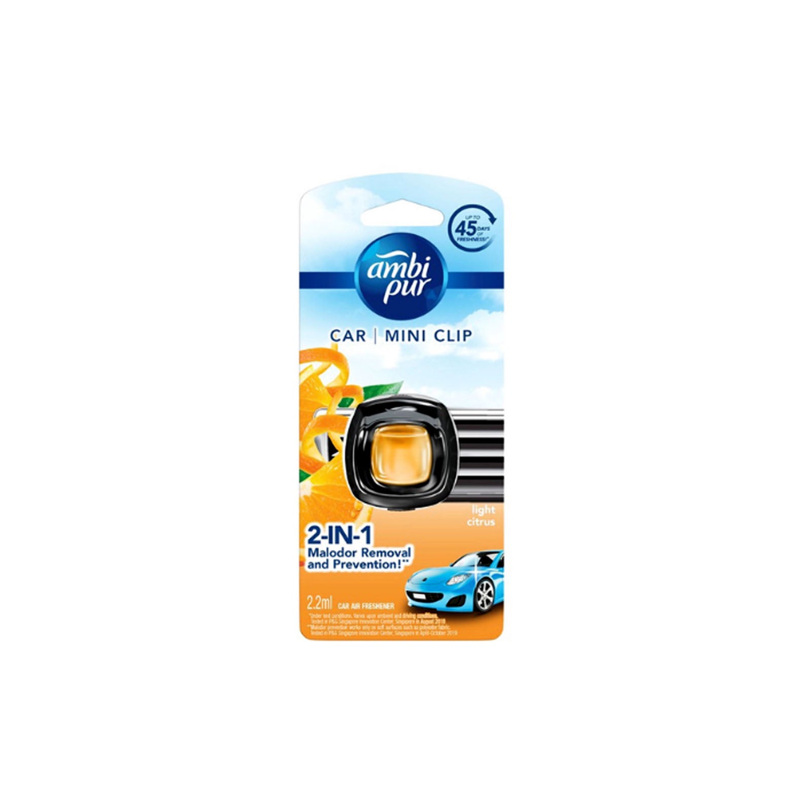 Ambi Pur Mini Vent Clip Air Freshener 2ml