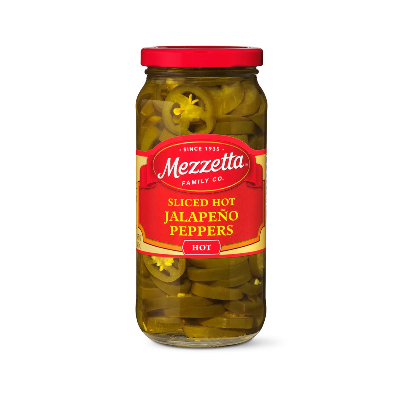 Mezzetta Deli-Sliced Hot Jalapeno Peppers 473ml
