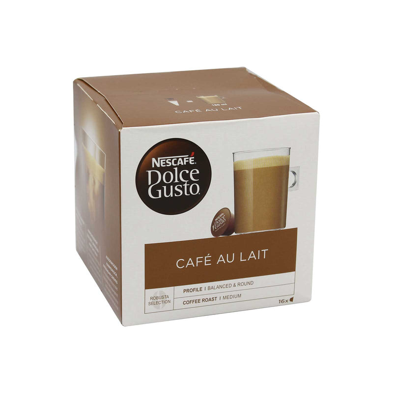 Nescafe Dolce Gusto Cafe Au Lait Uk 16pcs/pack