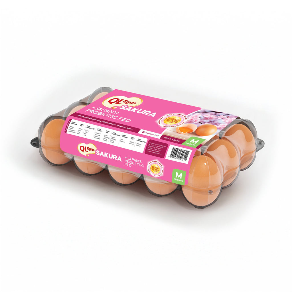 QL Sakura Fresh Eggs 15pcs/pack