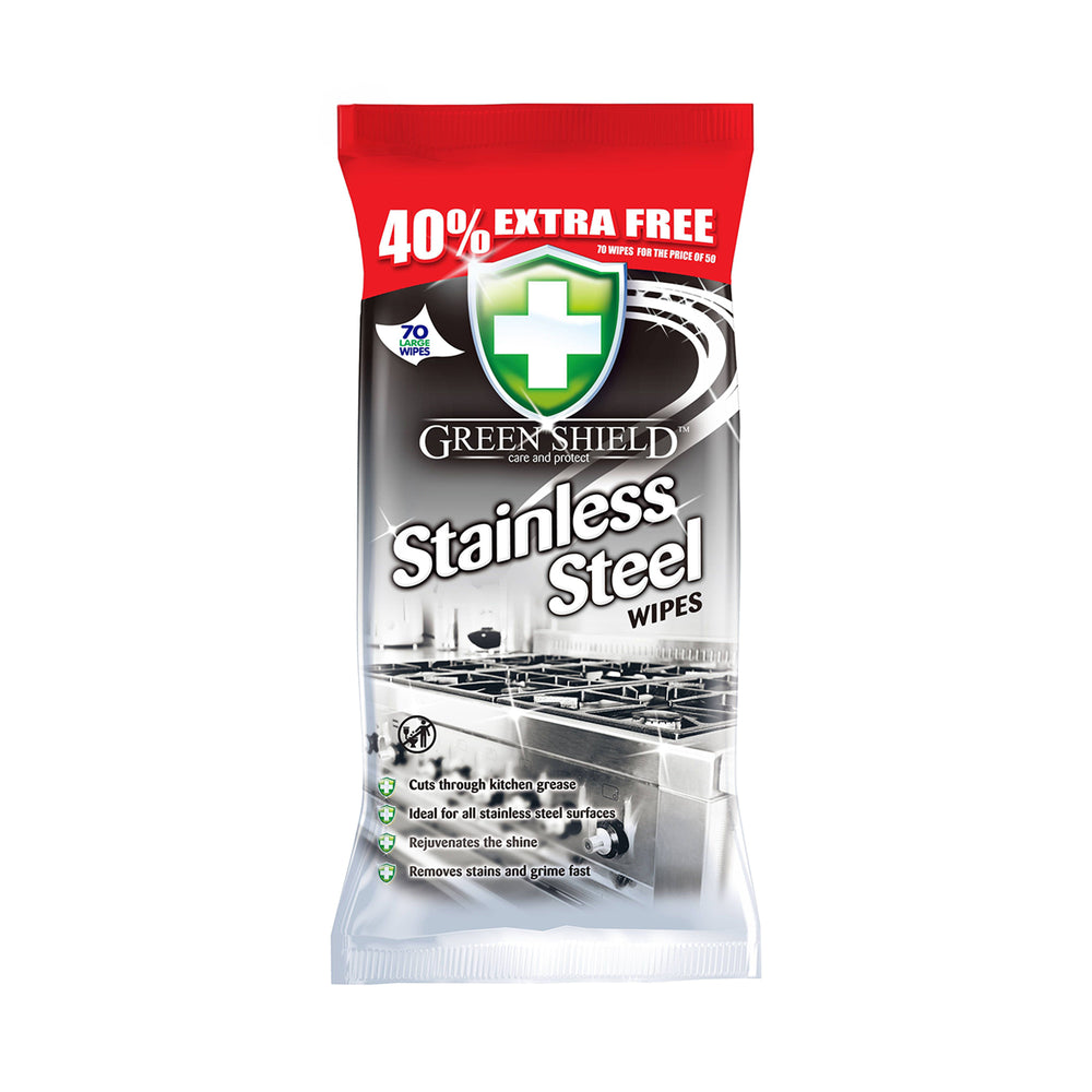 Greenshield Stainless Steel Wipes 1pack