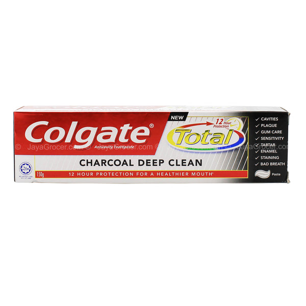 Colgate Total Charcoal Deep Clean 150g (highest price)