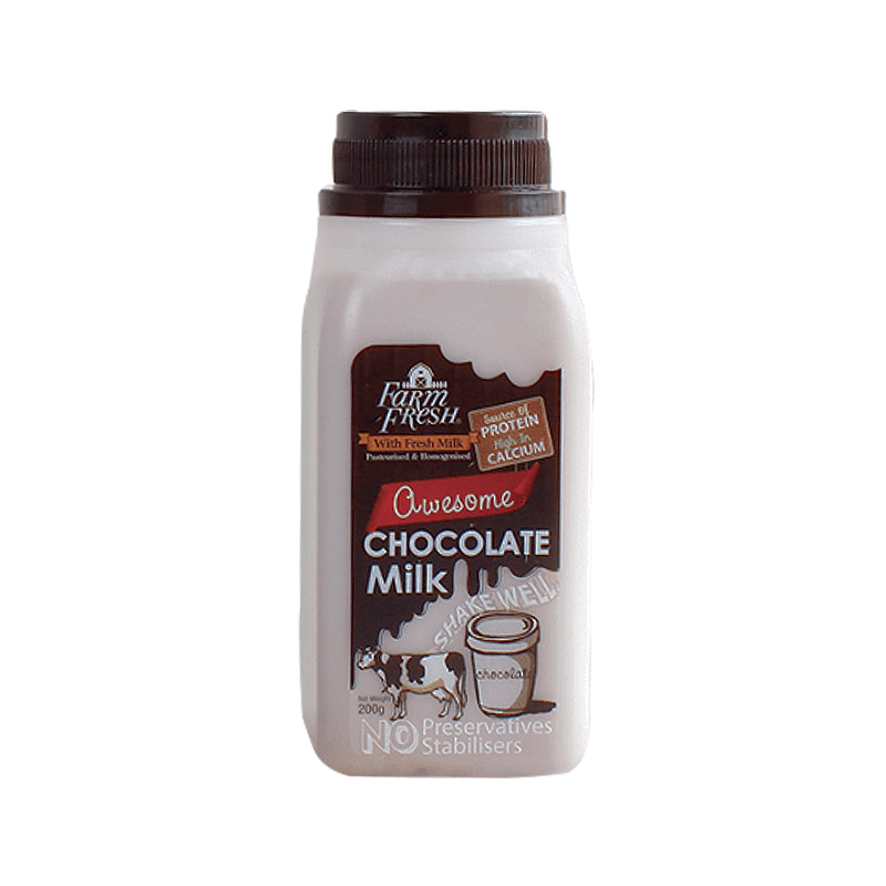 Farm Fresh Chocolate Cows Milk 200ml