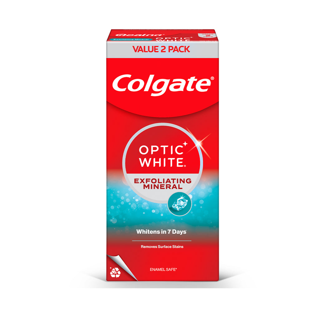 Colgate Optic White Plus Shine 100g x 2