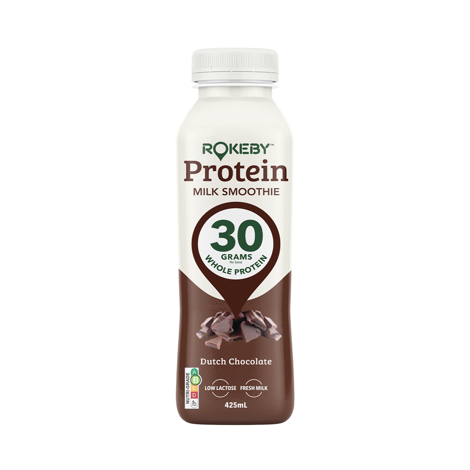 Rokeby Farms Protein Smoothie Dutch Chocolate 425ml