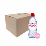 Evian Sport Cap Natural Mineral Water 750ml
