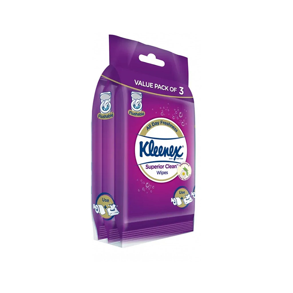 Kleenex Wet Toilet Tissue 10sheets x 3