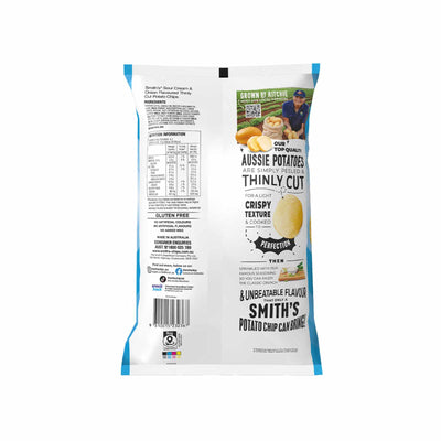 Smiths Potato Sour Cream and Onion 175g