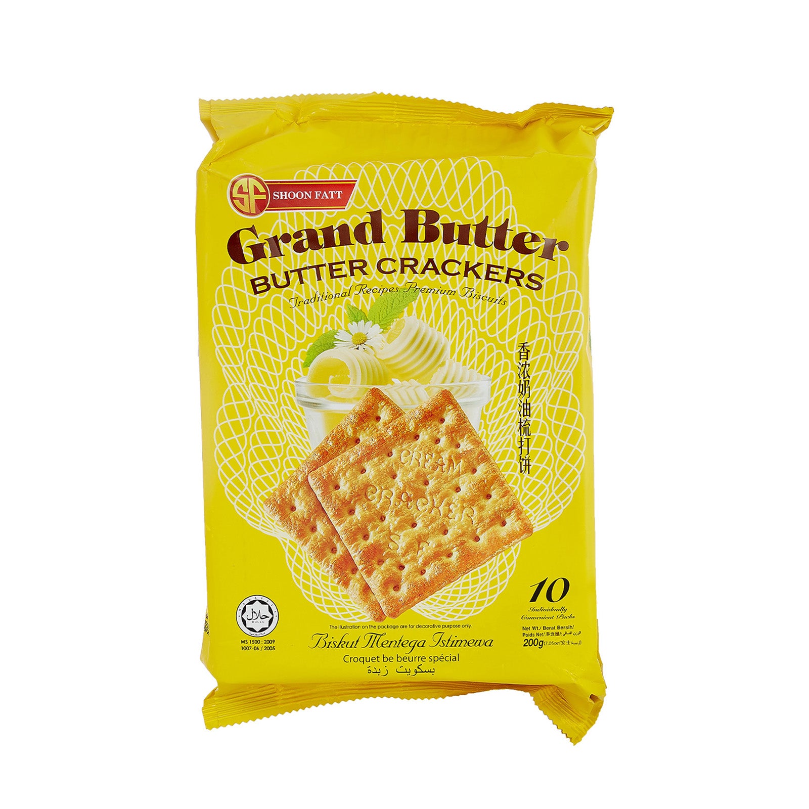 Shoon Fatt Grand Butter Crackers 200g