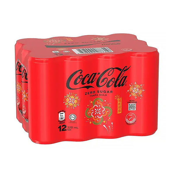 Coca-Cola Zero Can 320ml x 12