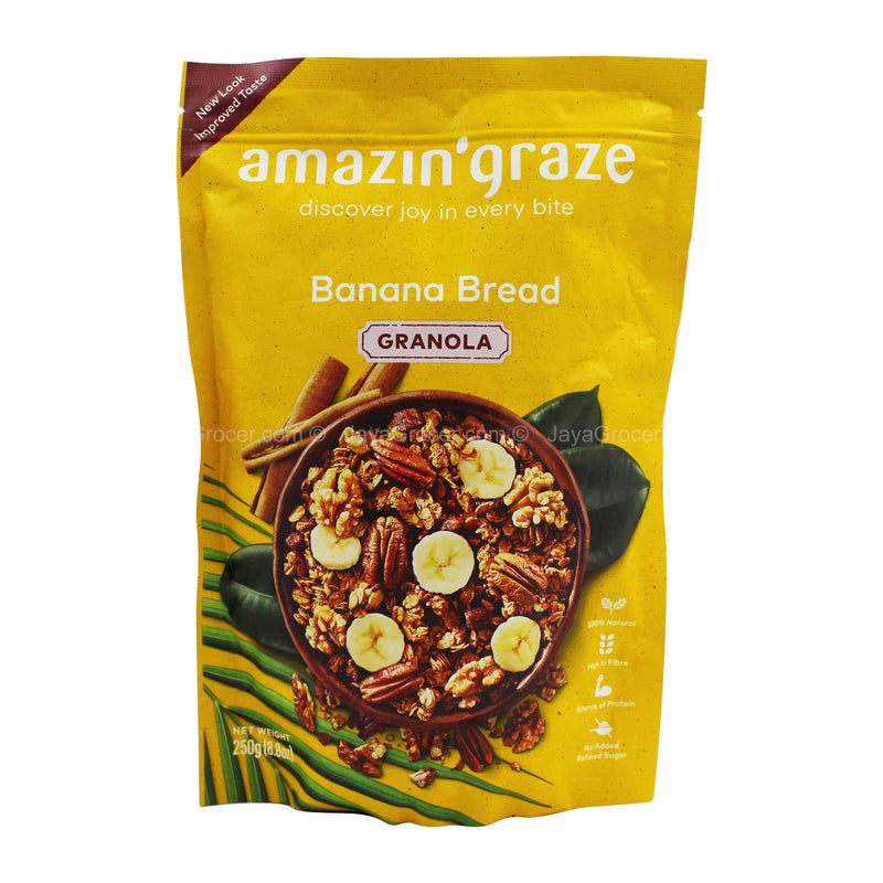 Amazin's Graze Banana Bread Granola 250g