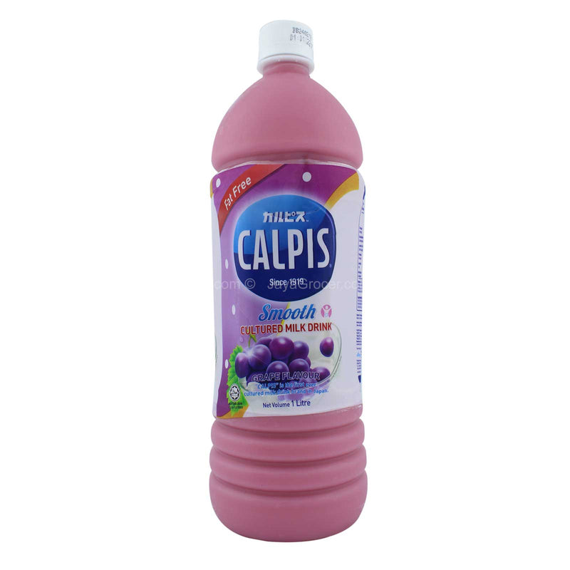 Calpis Smooth Cultured Milk Drink Grape Flavour 1L