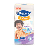 Drypers Drypantz Extra Extra Large Baby Diaper 36pcs/pack