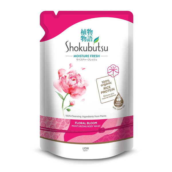 Shokubutsu Moisture Fresh Floral Bloom Shower Foam 800g (highest price)