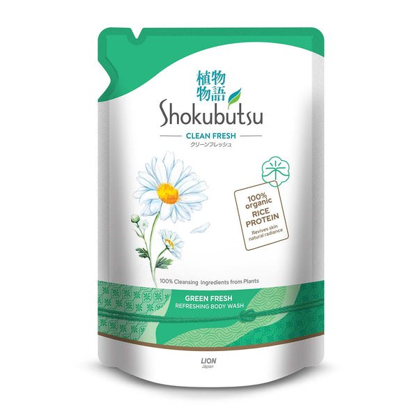 Shokubutsu Moisture Fresh Green Fresh Shower Foam 800g