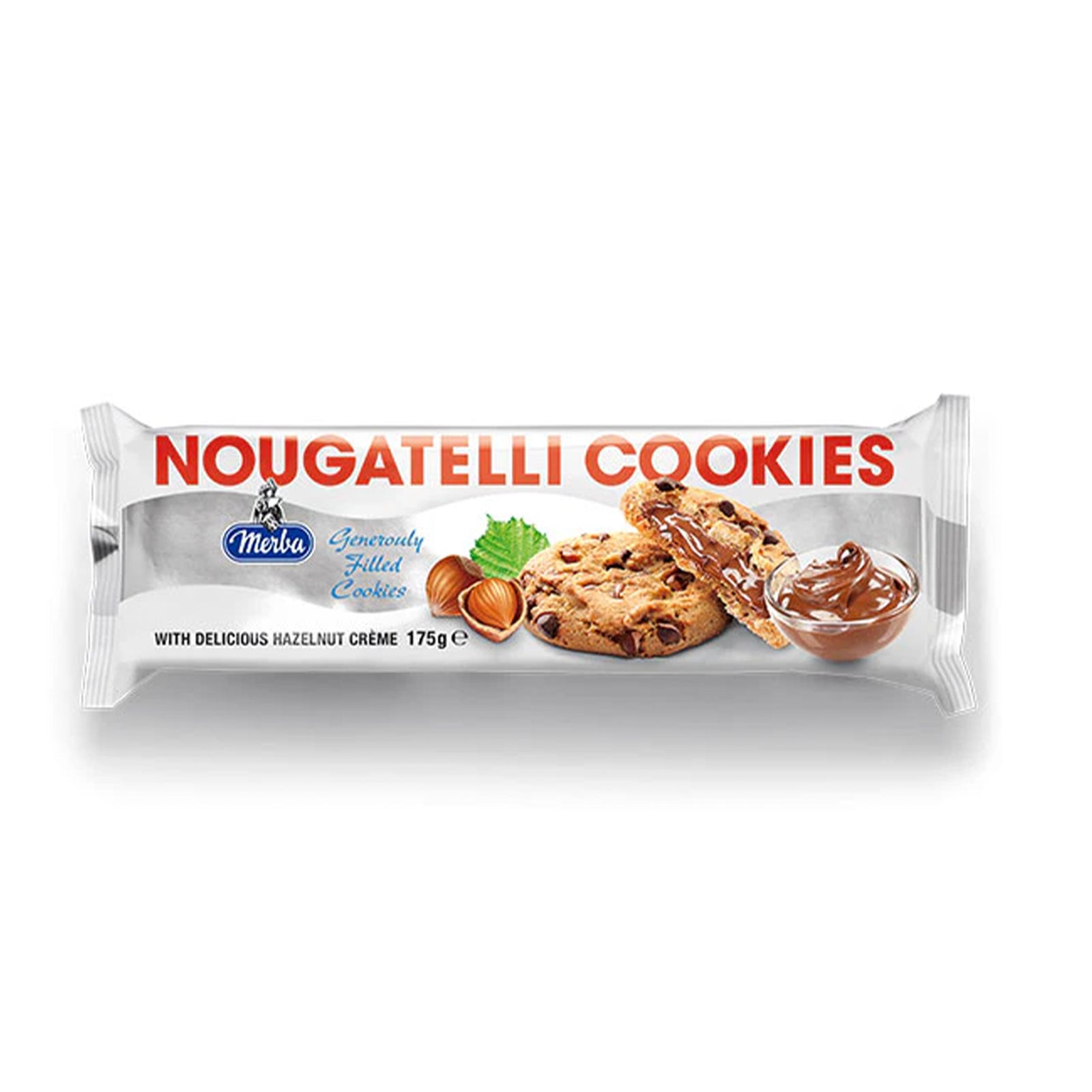 Merba Patisserie Nougatelli Cookies 175g