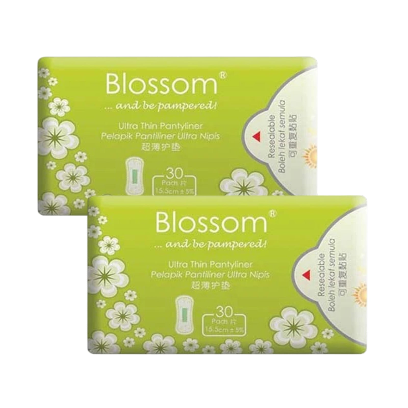 Blossom Pantiliner Ultrathin 30pcs x 2