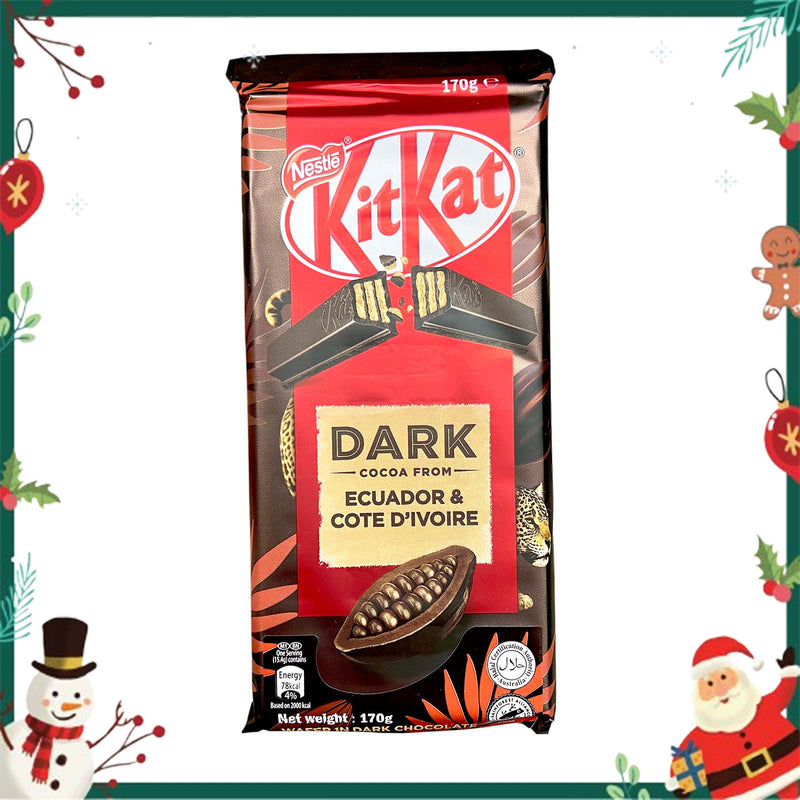 Kit Kat Dark Chocolate Wafer Bar 160g