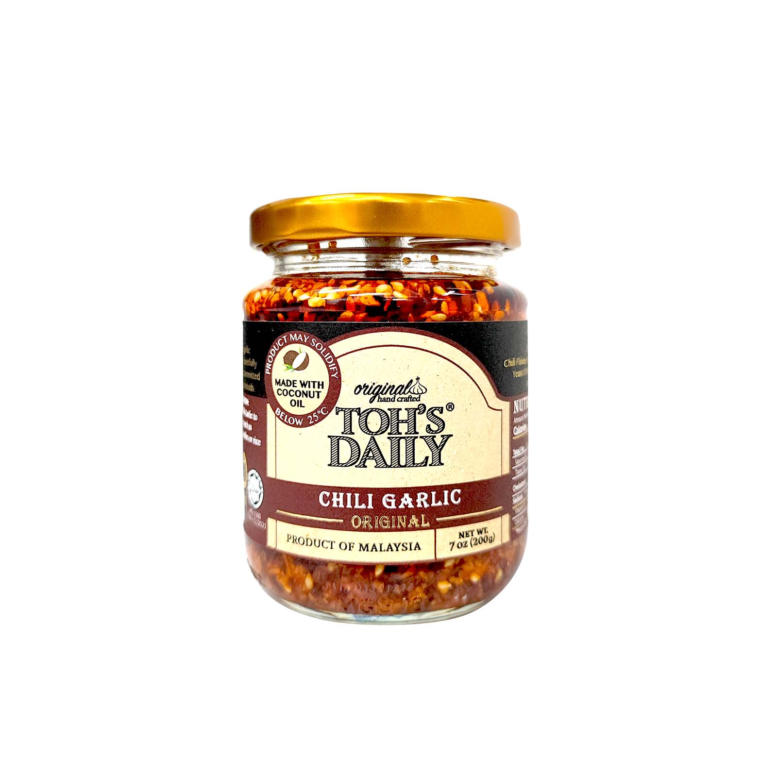 Tohs Chili Garlic 200g