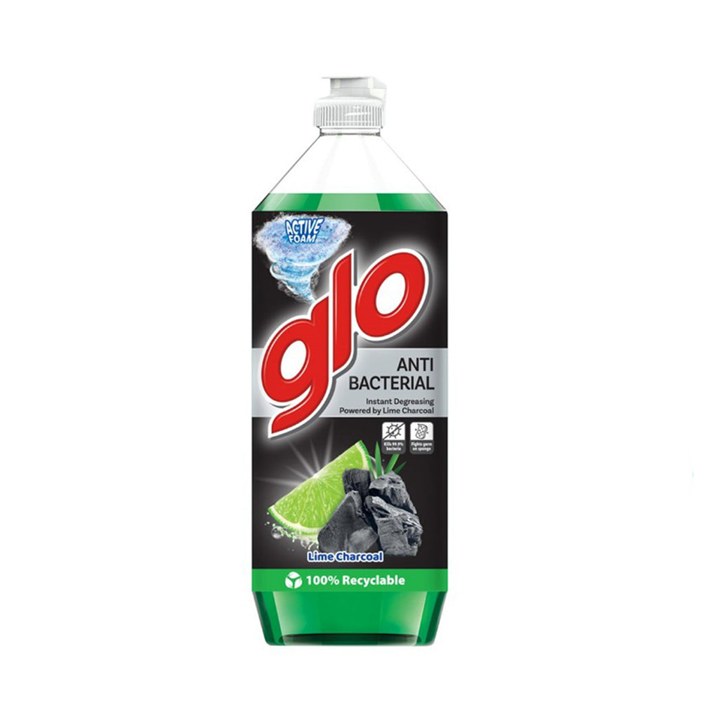 Glo Charcoal Lime Dishwashing Liquid 800ml