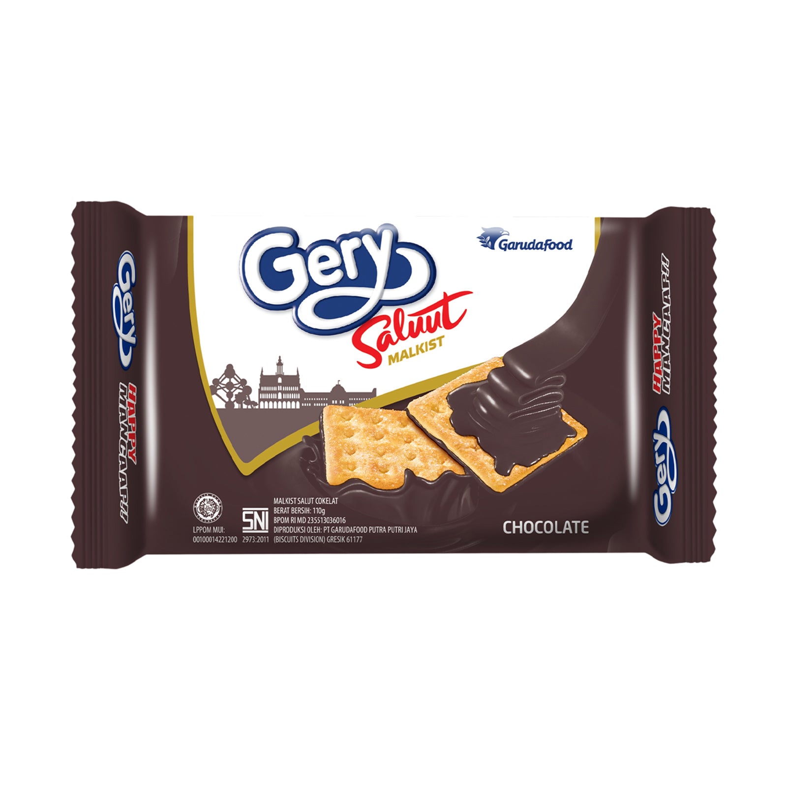 Gery Saluut Chocolate Crackers 110g