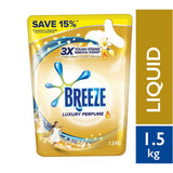 Breeze Detergent Luxury Perfume Refill Pack 1.5kg