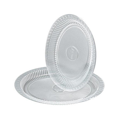 Ee Plastic Plate 9inch White 20pcs/pack