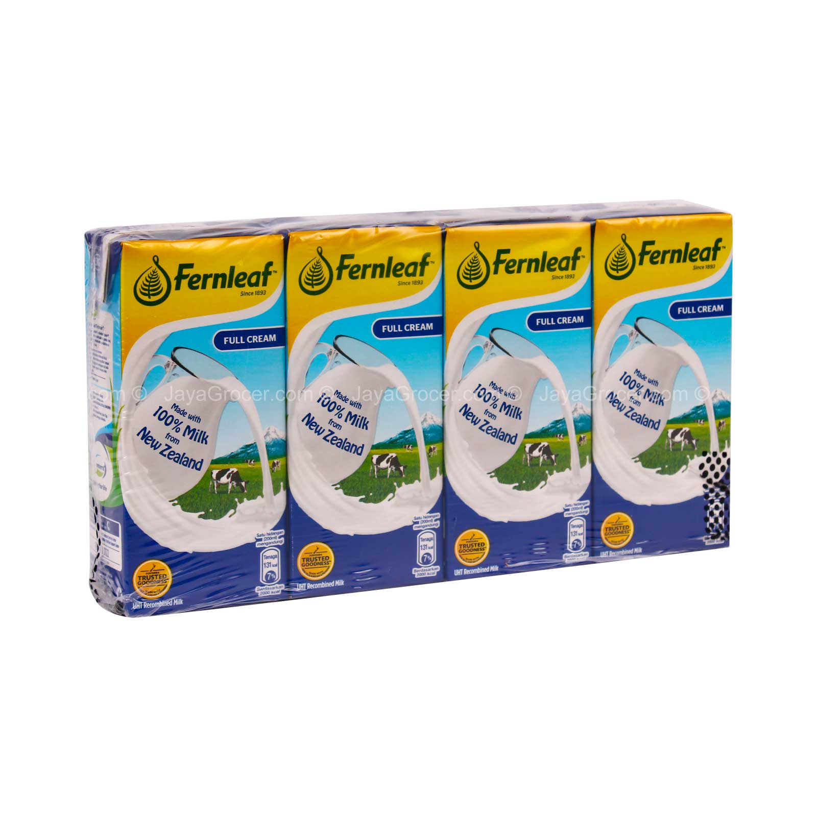 Fernleaf Full Cream UHT Milk 200ml x 4