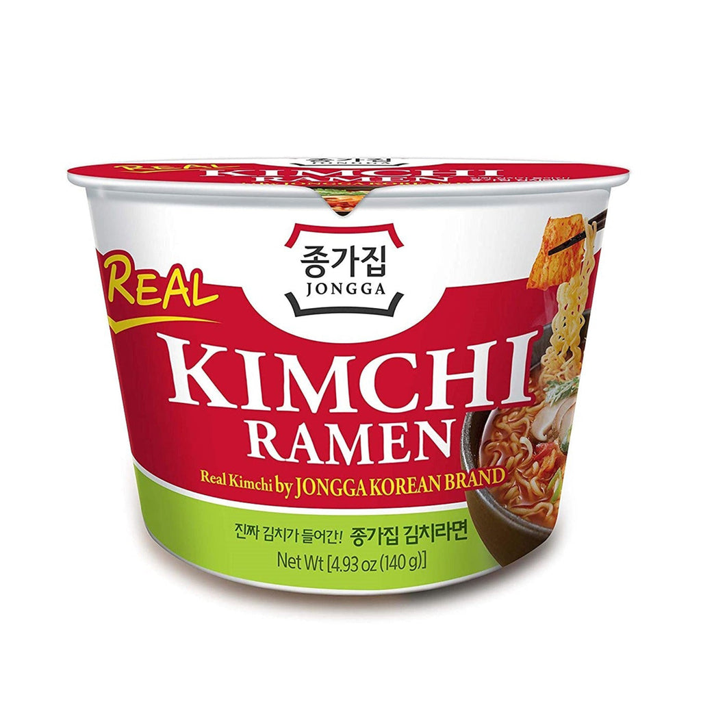 Jongga Kimchi Ramen Instant Noodle Bowl 140g