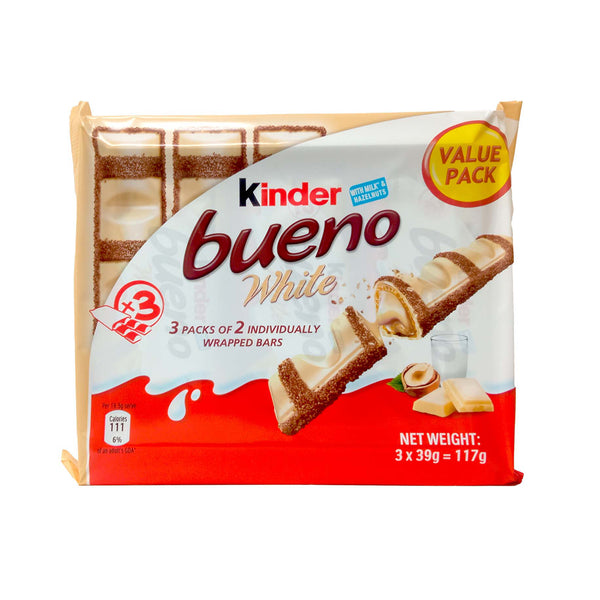 Kinder Bueno White T6 Flowpack 117g (highest price)